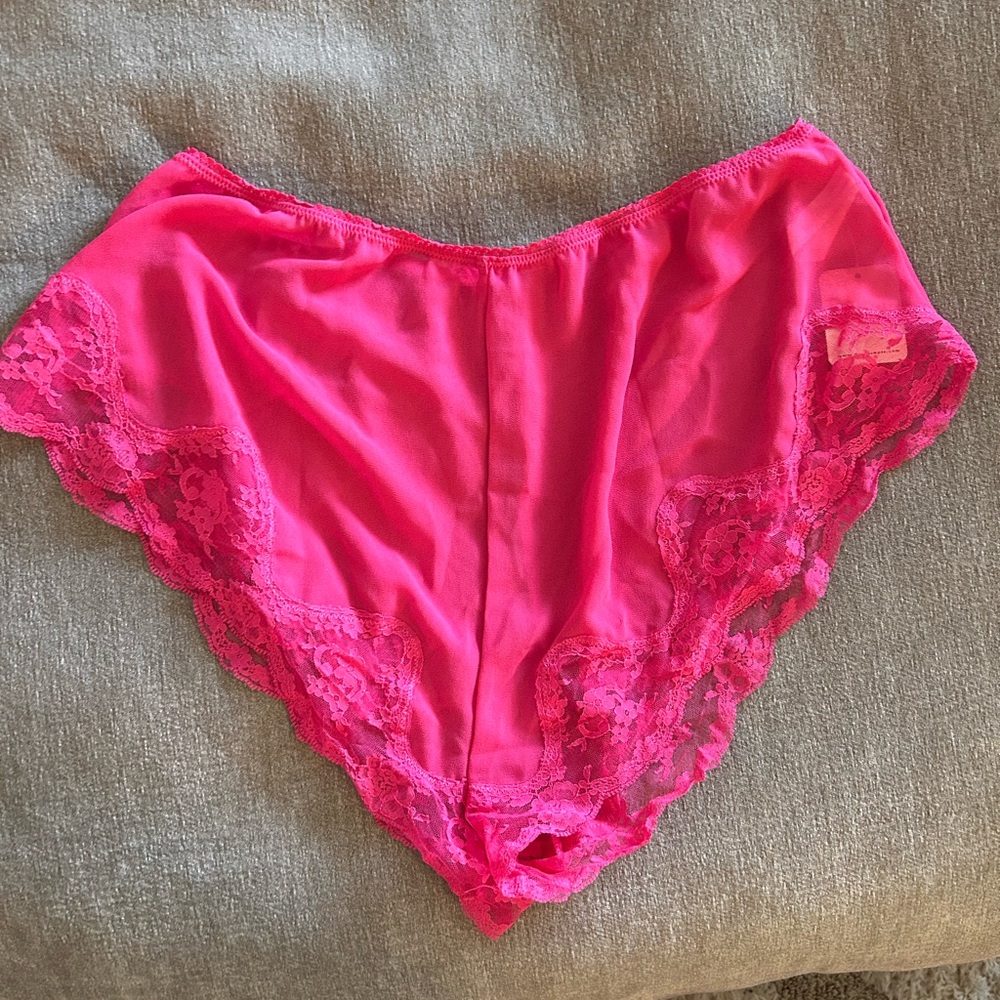 Free People Elegant Pink Lace Women's Panties